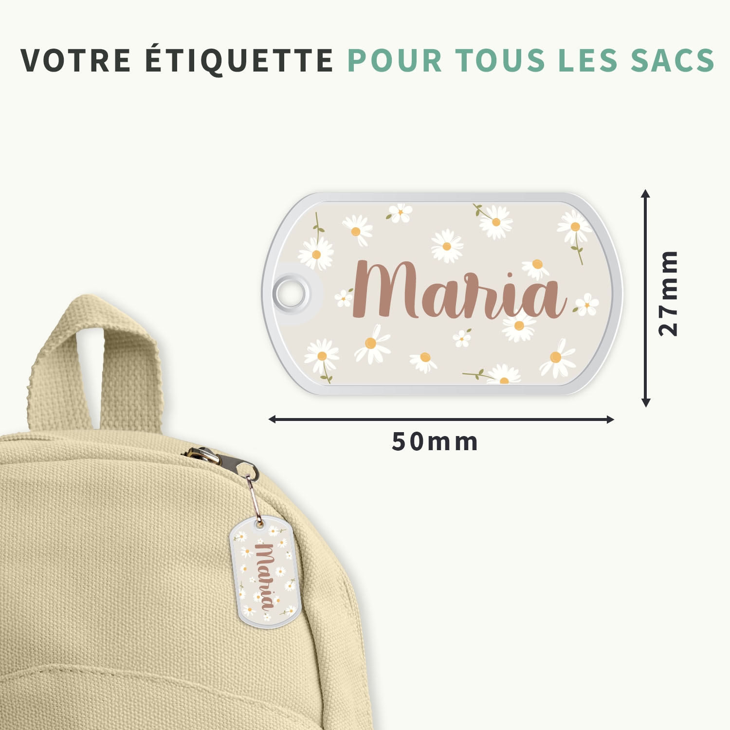 Étiquette Cartable Tendance