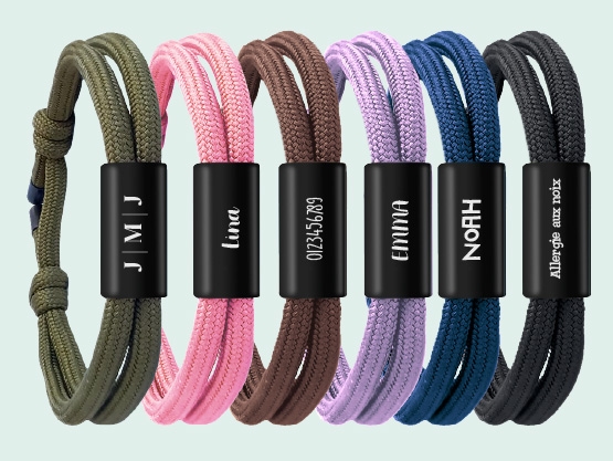 Bracelet personnalisé élégant