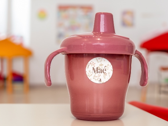 Jollein - Étiquettes Autocollantes Rondes