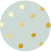 Dots AOP Gold Silver