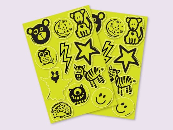 Stickers réfléchissants