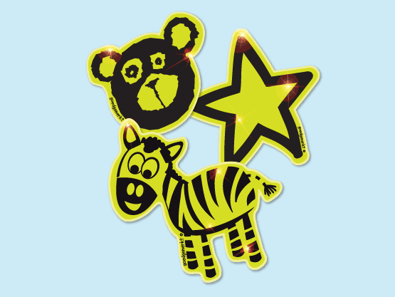 Stickers réfléchissants