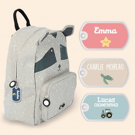 Étiquette cartable
