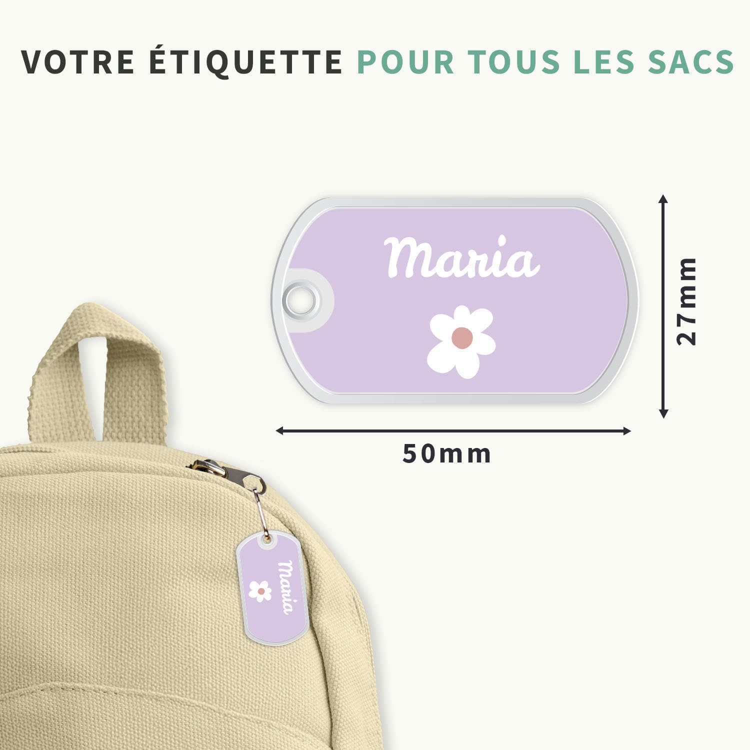 Étiquette cartable
