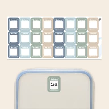 Étiquettes avec Date