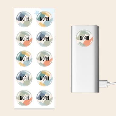 Étiquettes Doming Rondes