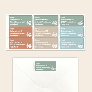 Grandes Étiquettes Autocollantes