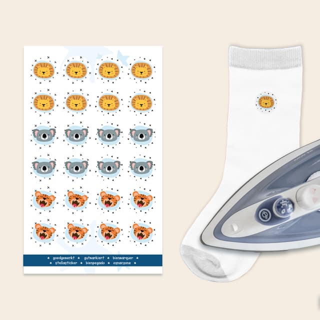 Étiquettes Thermocollantes Rondes