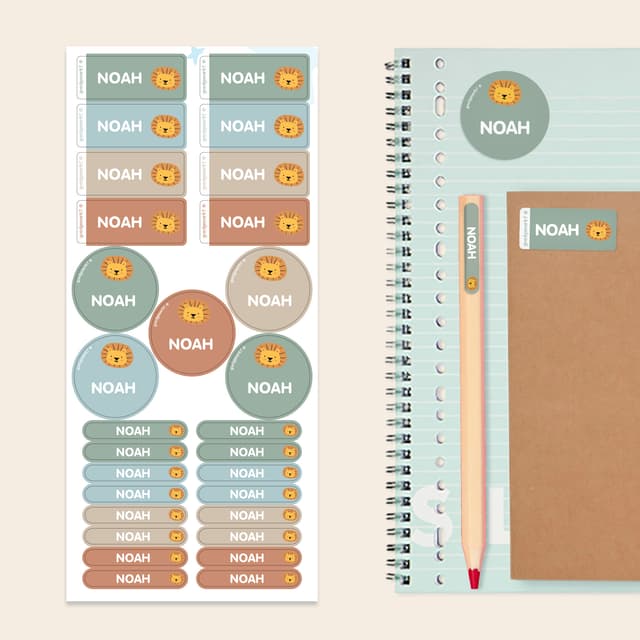 Pack d’Étiquettes Autocollantes pour Objets