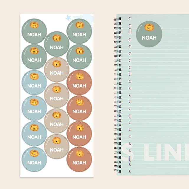 Étiquettes Autocollantes Rondes