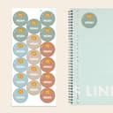 Étiquettes Autocollantes Rondes