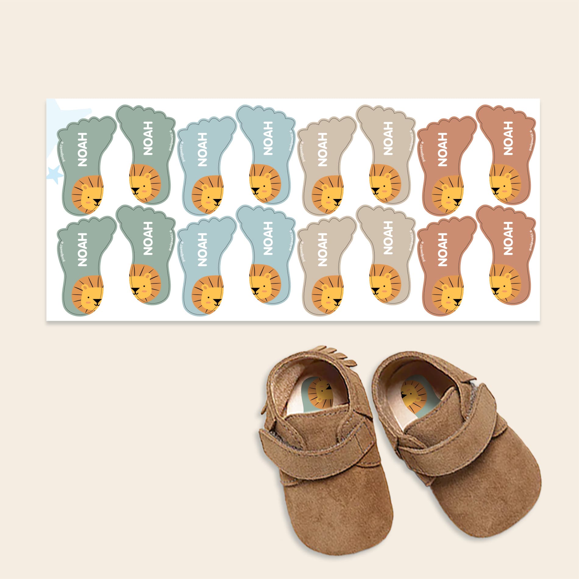 Étiquettes pour Chaussures Personnalisées