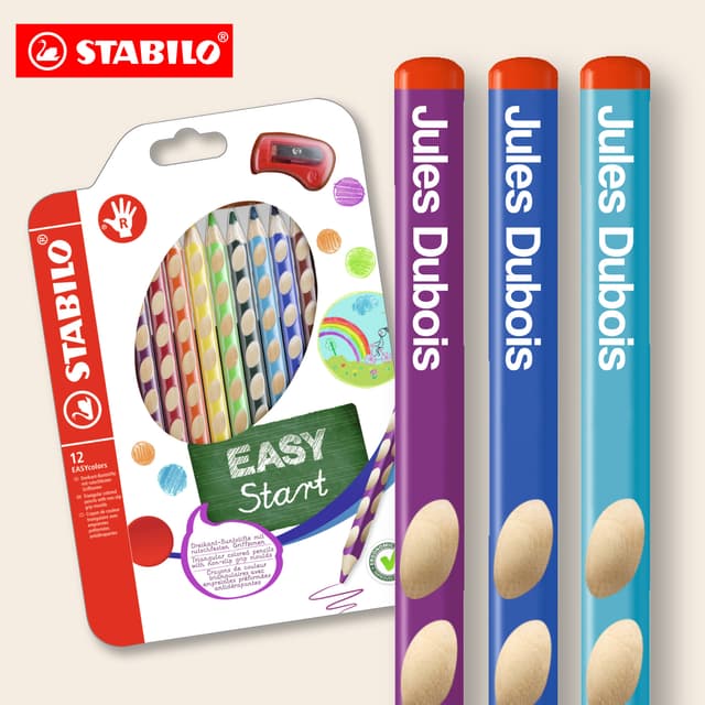 Crayons de couleur STABILO personnalisés