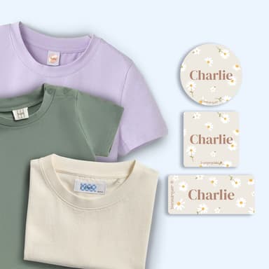 Pack d’Étiquettes Vêtements Autocollantes Tendance