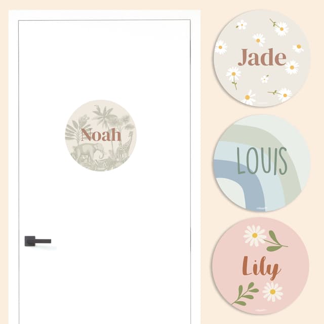 Sticker Tendance pour Porte personnalisé