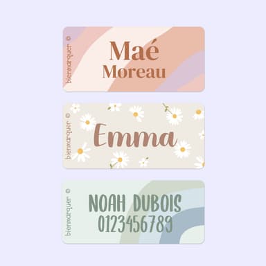 Étiquettes Vêtements Autocollantes Tendance