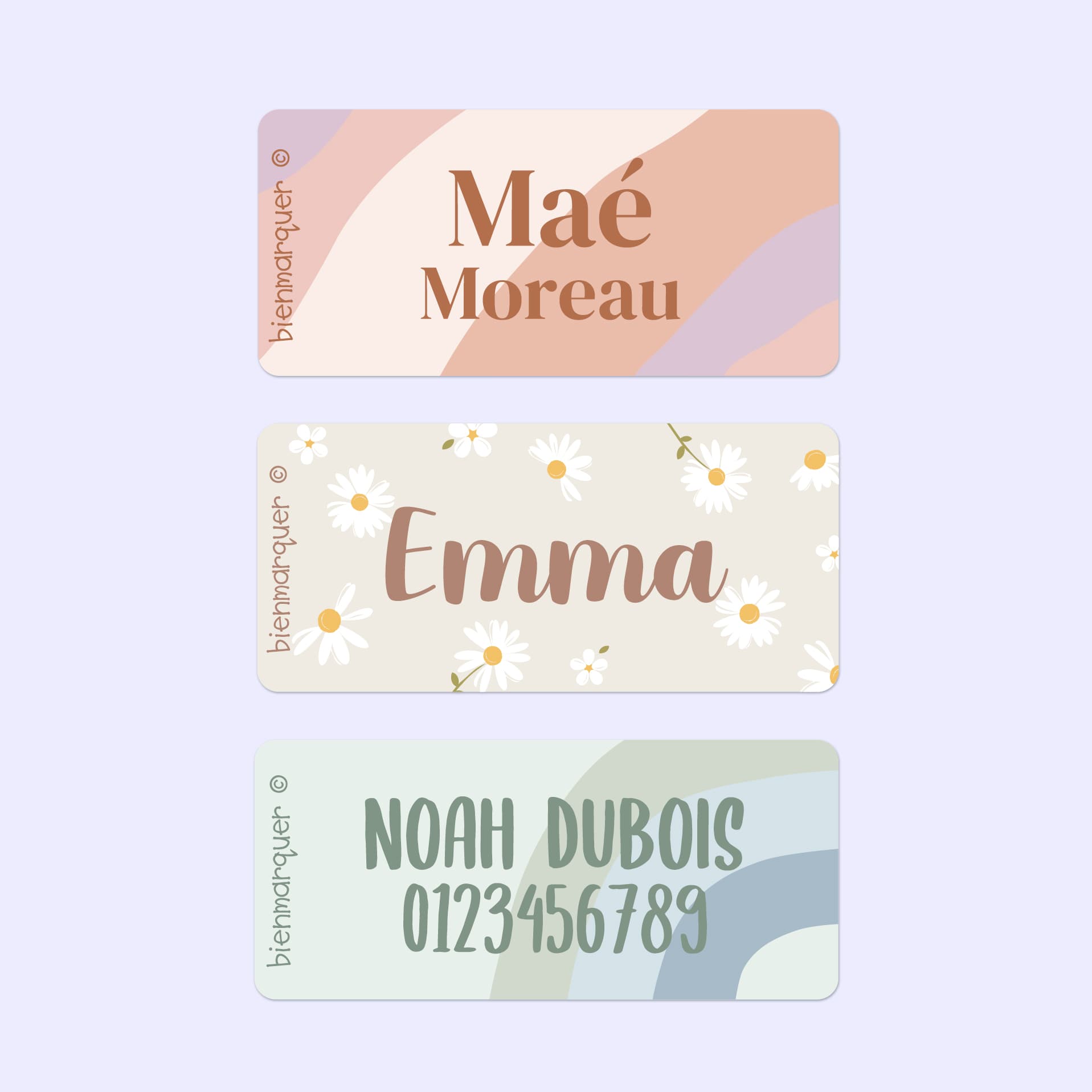 Étiquettes Vêtements Autocollantes Tendance