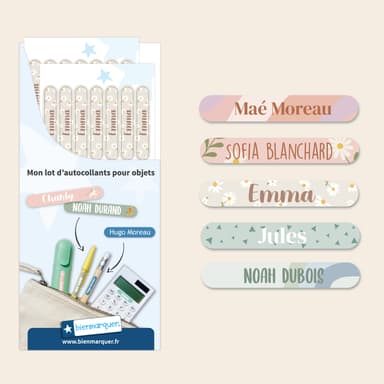 Mini Autocollants Objets Tendance 