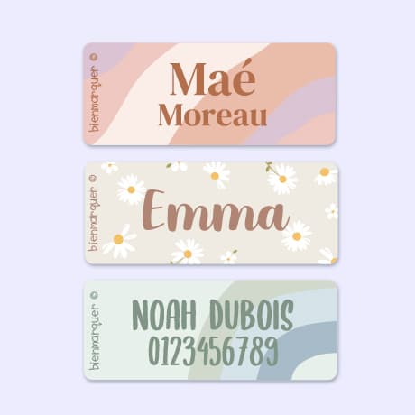 Petites Étiquettes Autocollantes Tendance