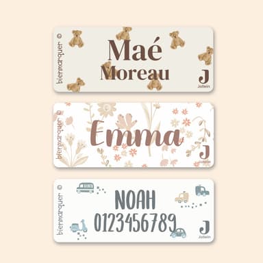 Jollein - Petites Étiquettes Autocollantes