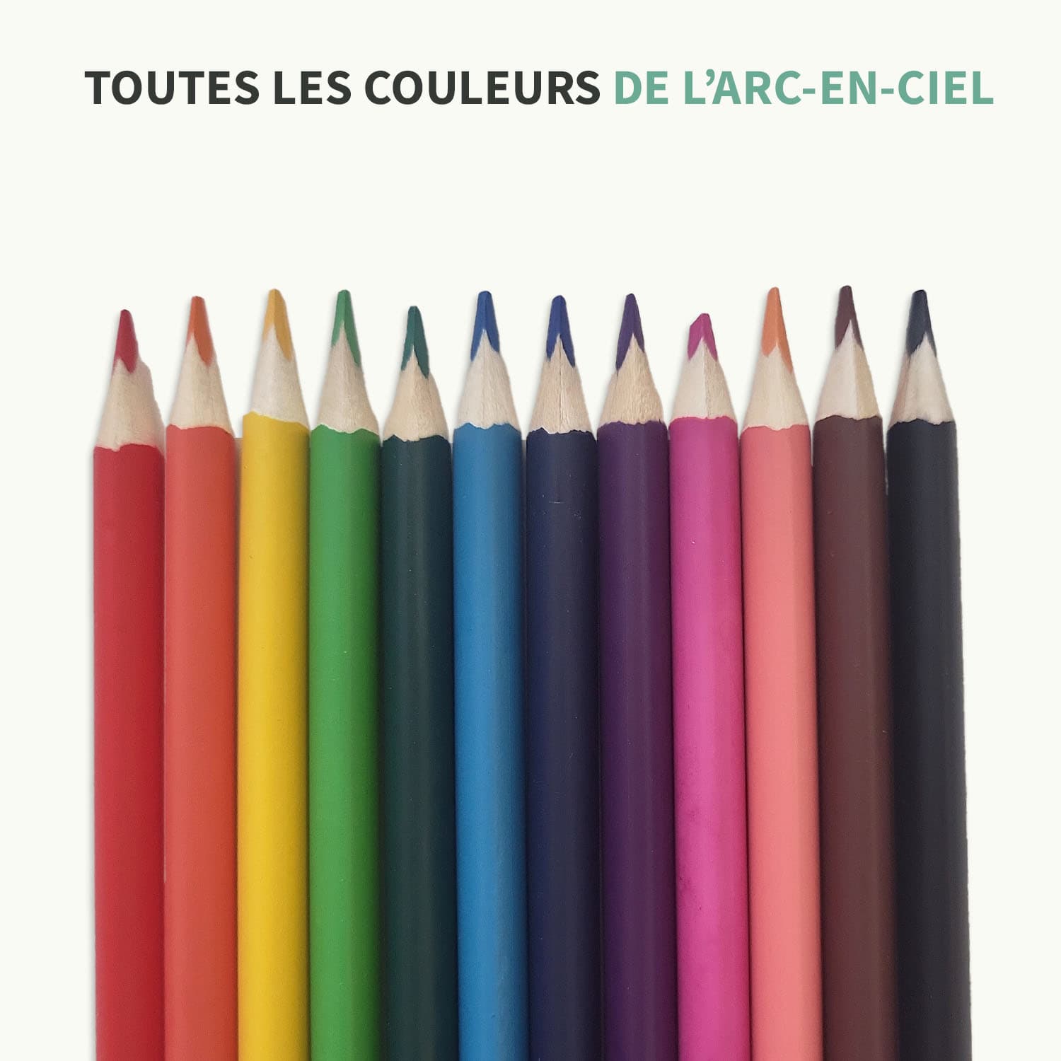 Crayons de couleur personnalisés