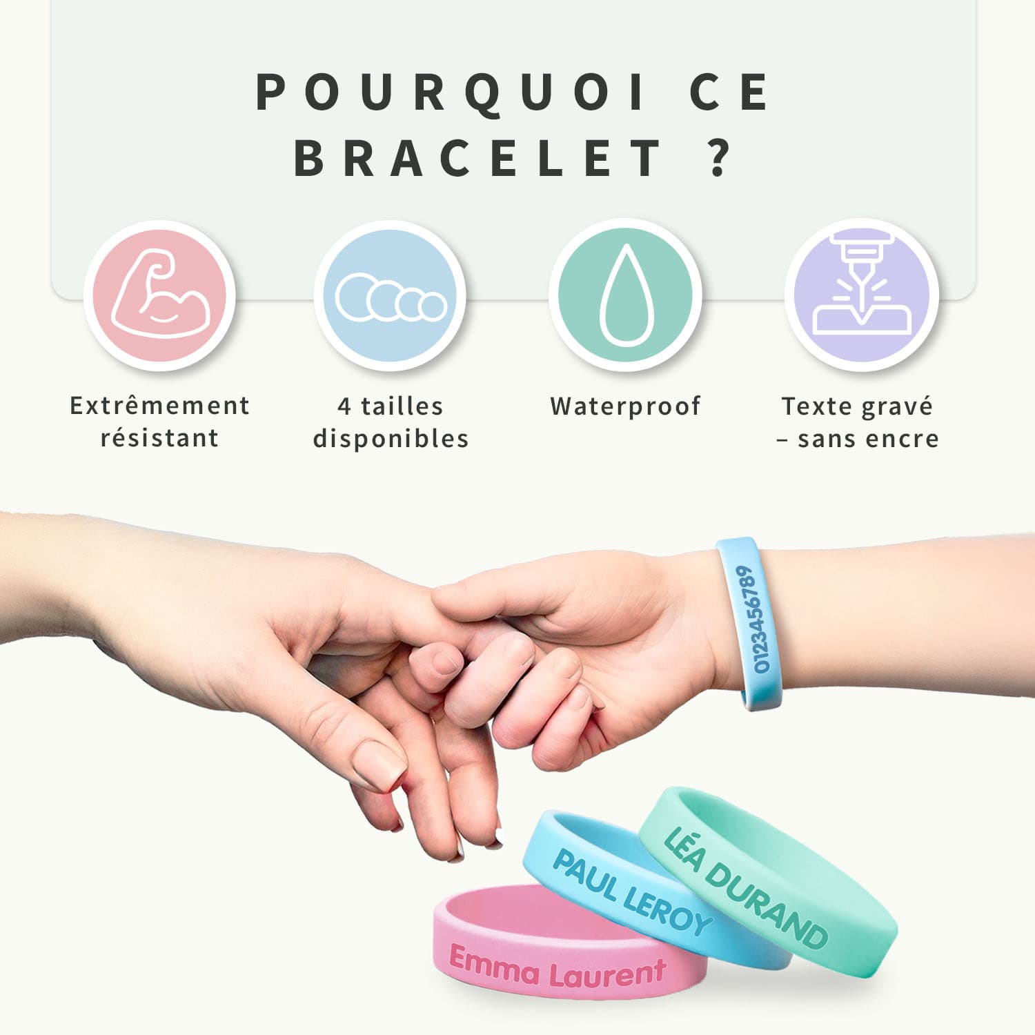 Bracelet SOS classique