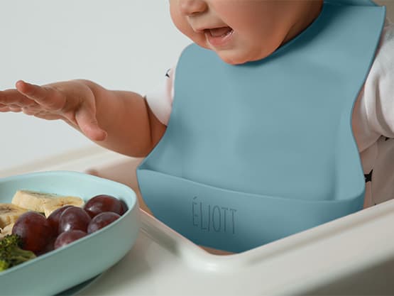 Bavoir Silicone Personnalisé