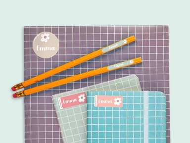 Pack Étiquettes Objets & Vêtements Autocollantes à Thème