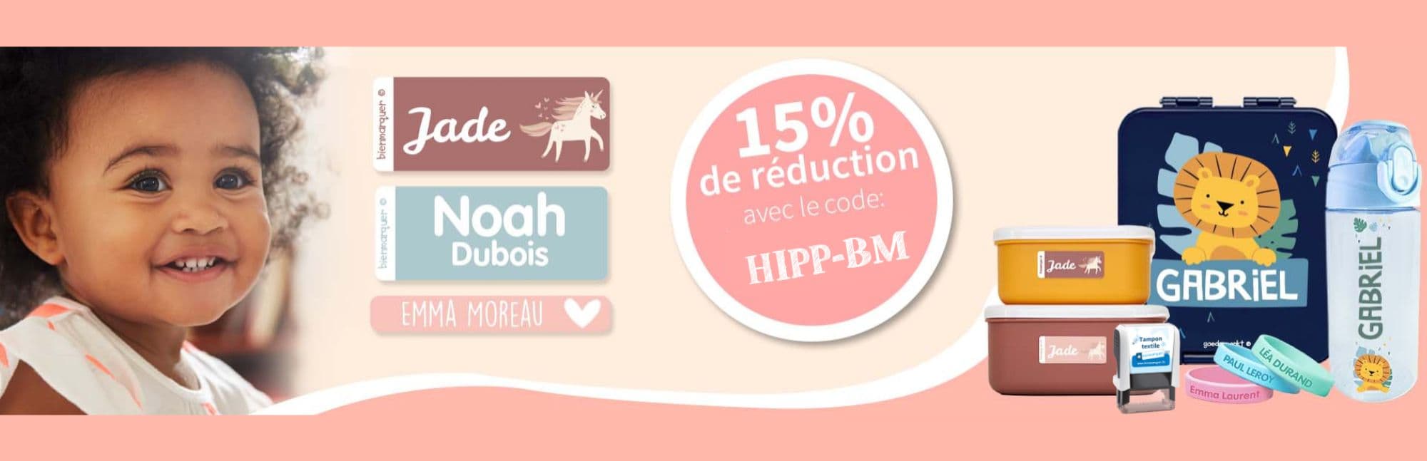 HiPP et Bienmarquer : Profitez de votre Remise Exclusive de 15% sur nos produits personnalisés