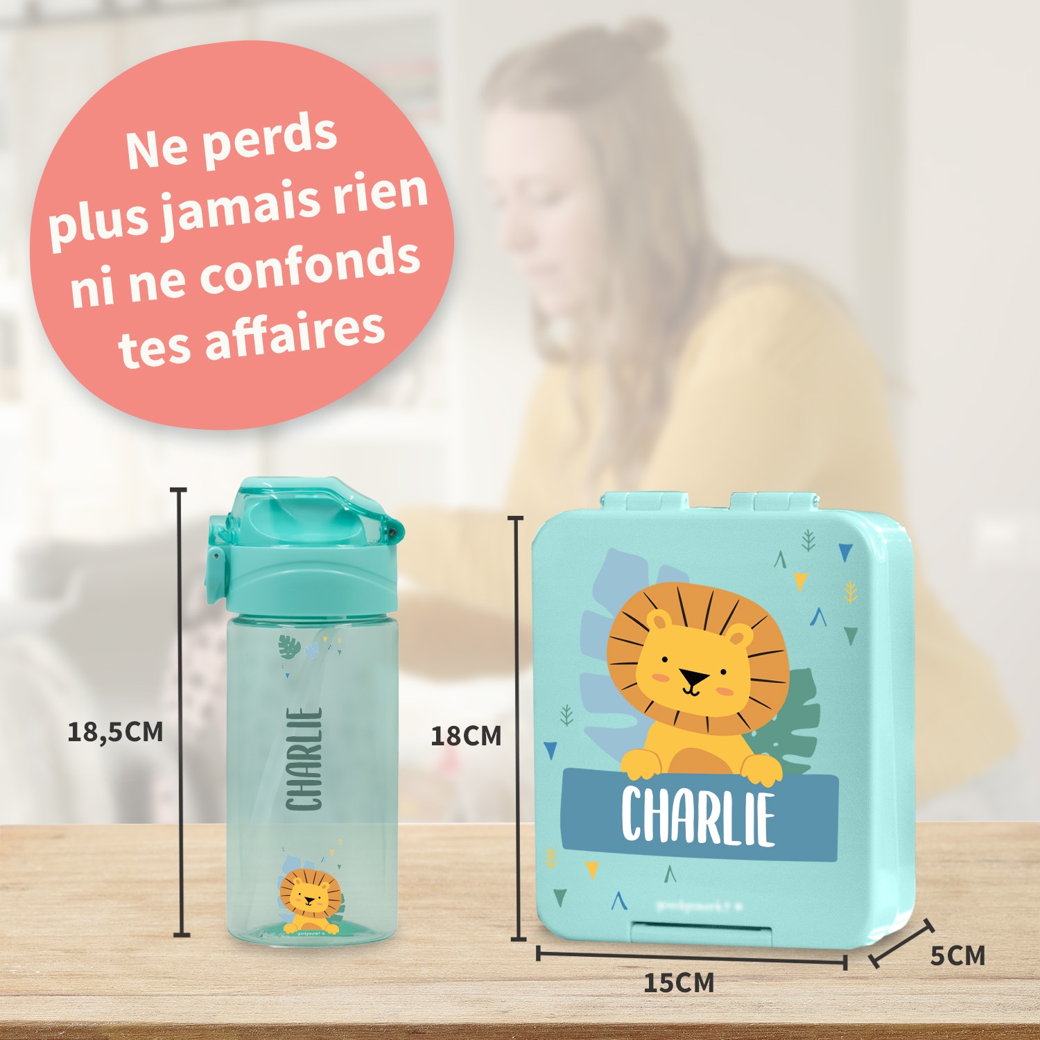Pack Goûter – Gourde & Boite à goûter