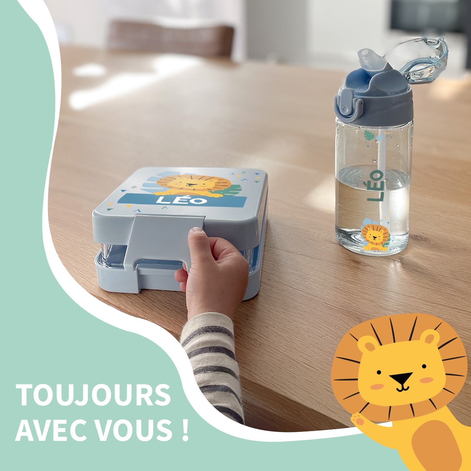 Pack Goûter – Gourde & Boite à goûter