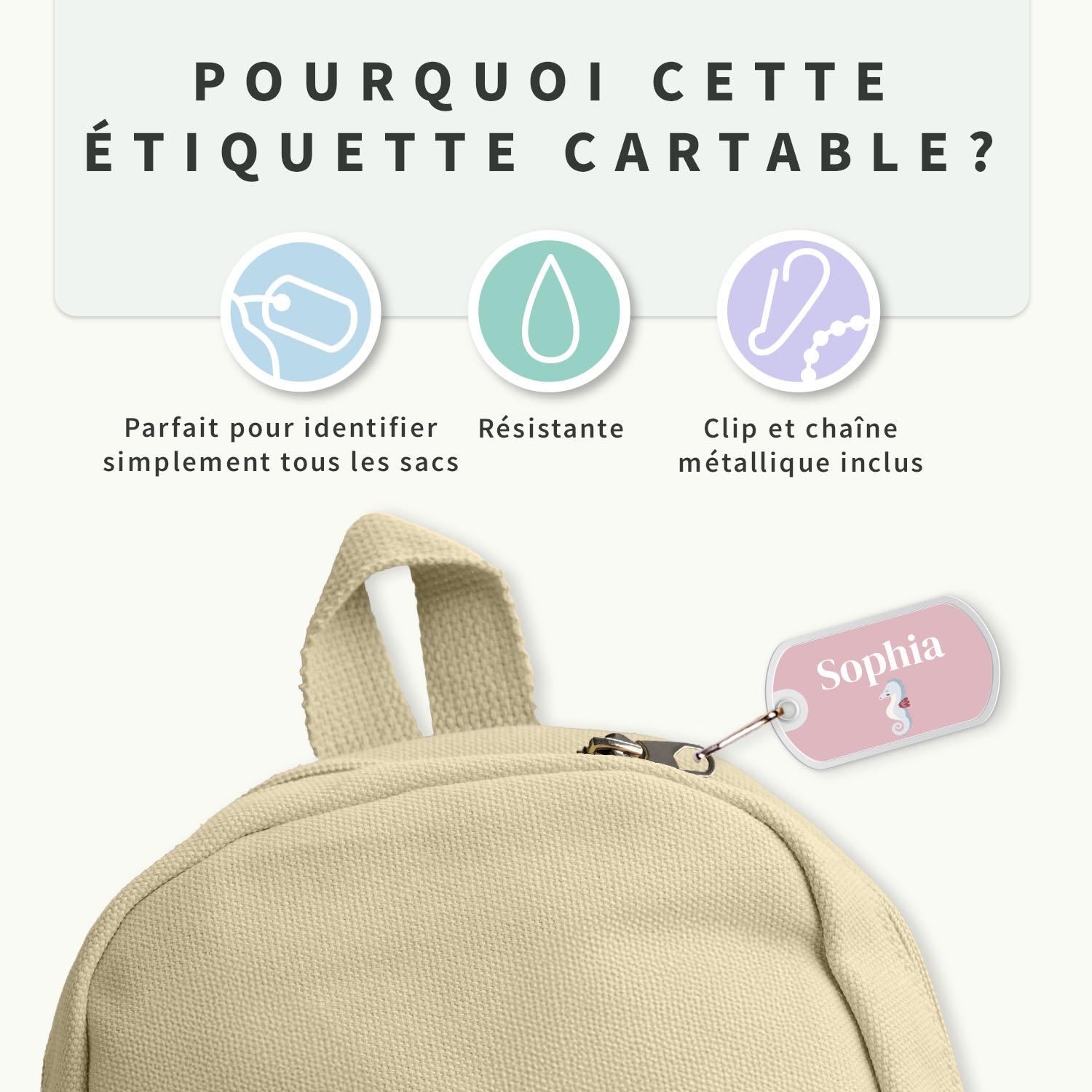 Dreambaby - Étiquette Cartable