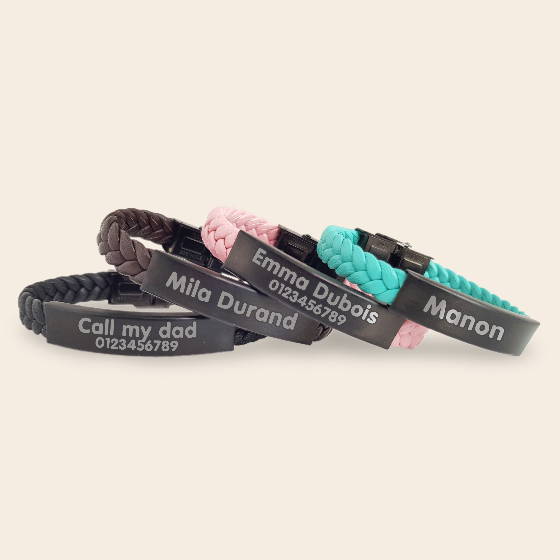 Bracelet Personnalisé en cuir