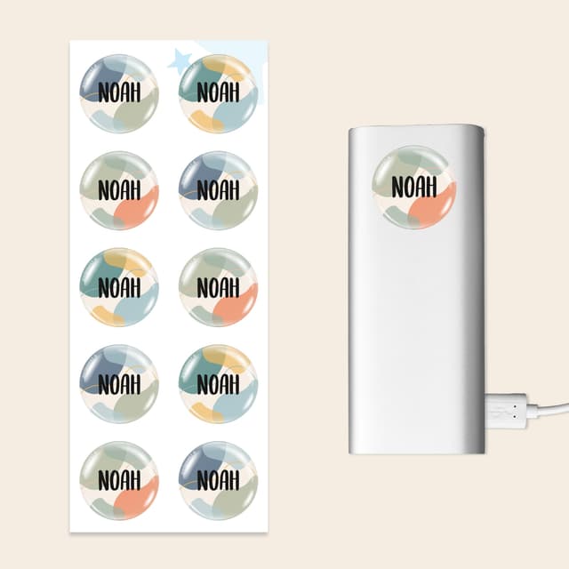 Étiquettes Doming Rondes