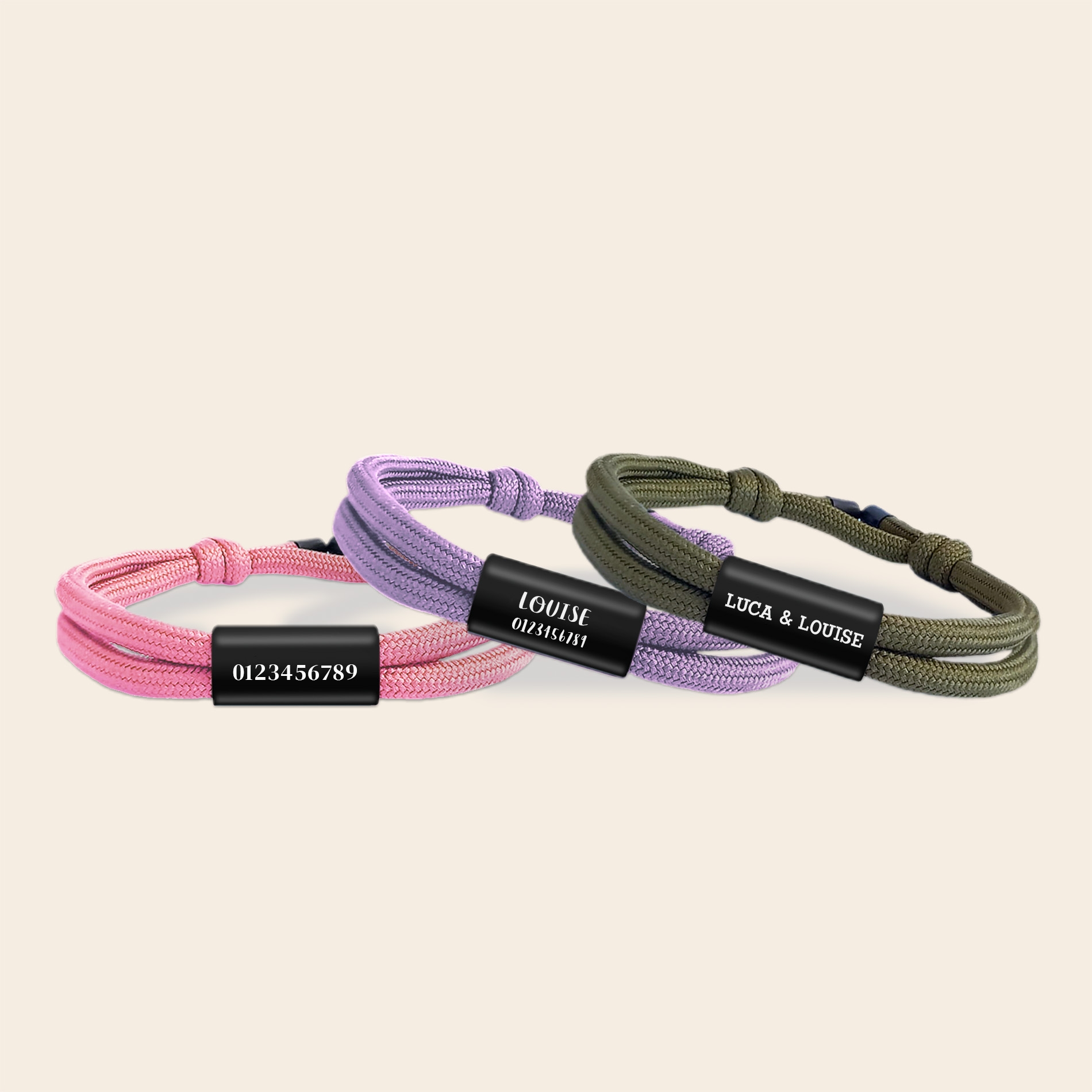 Bracelet personnalisé élégant