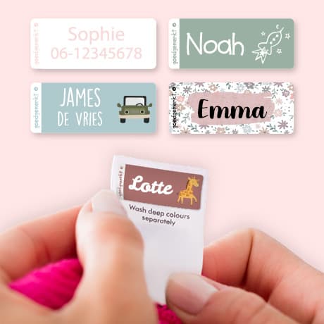 Étiquettes Vêtements