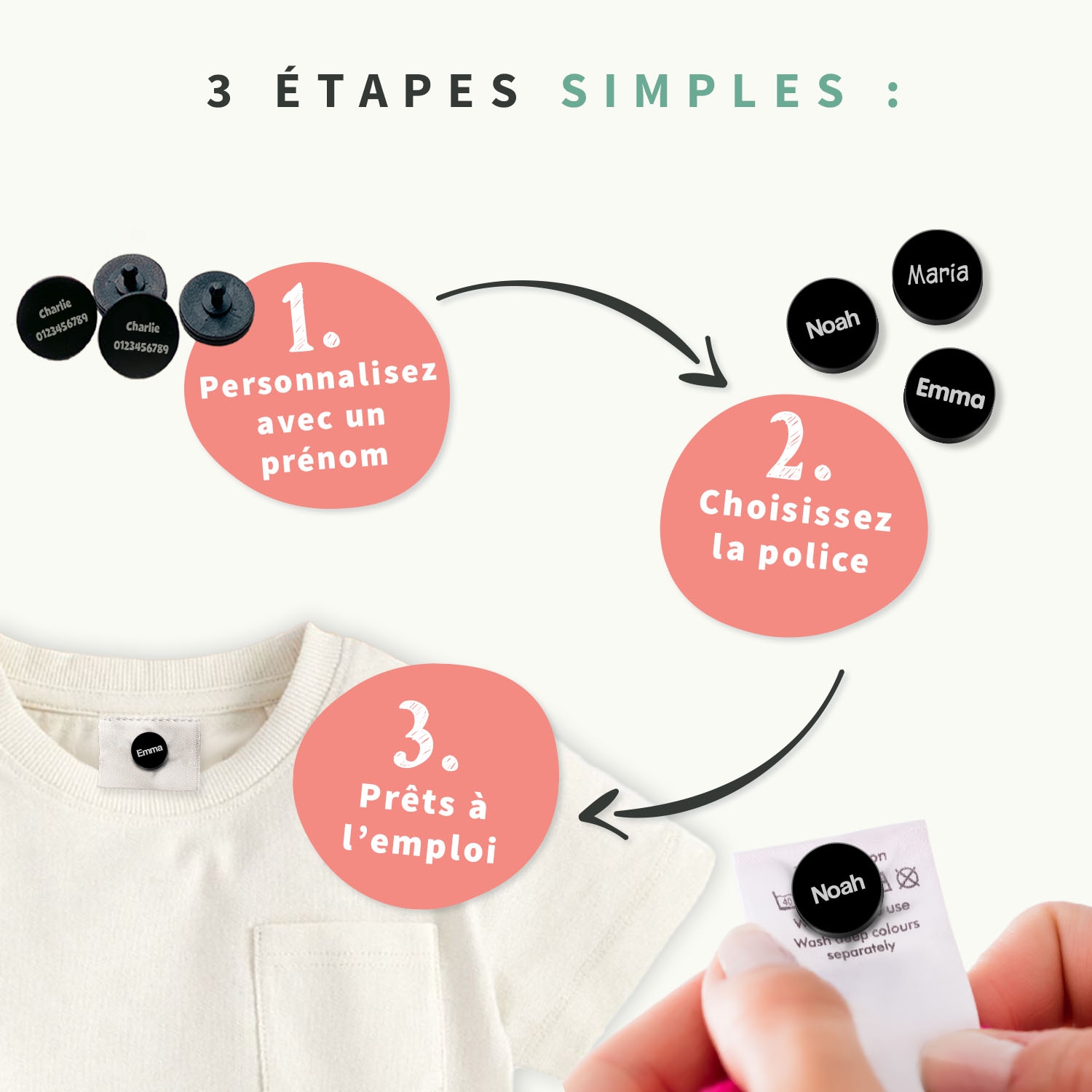 Pack Pin’s Prénom