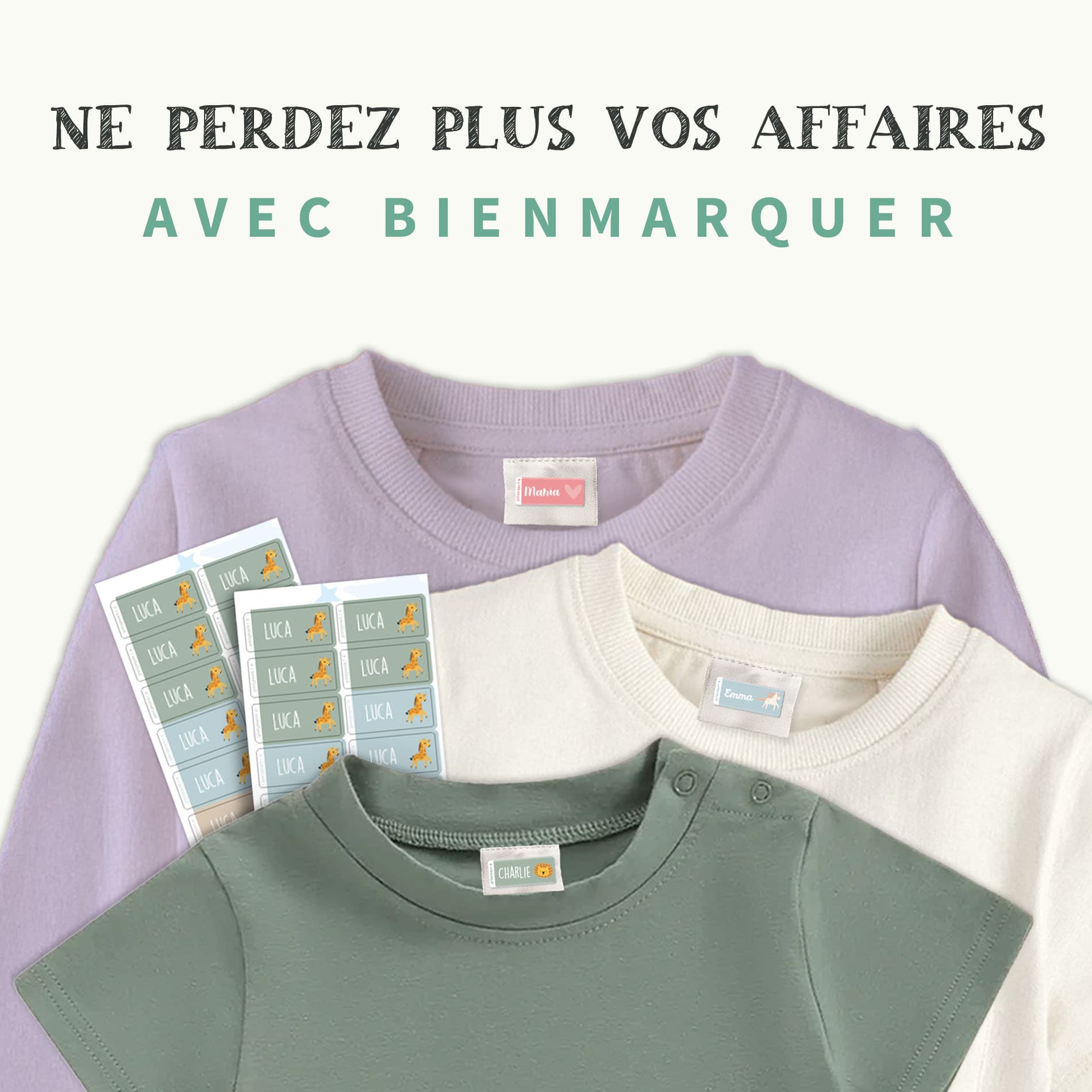 Autocollants Textiles à Thème