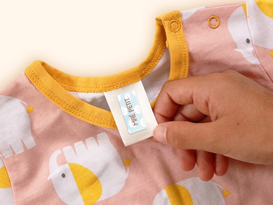Étiquettes Vêtements Autocollantes Tendance