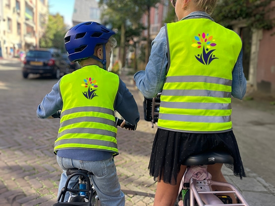 Gilet de sécurité sur-mesure pour enfant