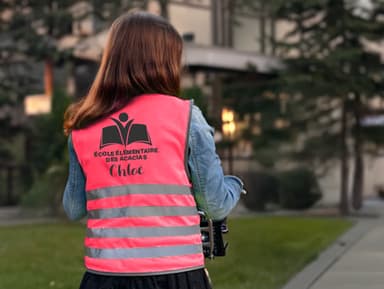 Gilet de sécurité sur-mesure pour enfant