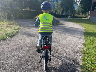 Gilet de sécurité sur-mesure pour enfant