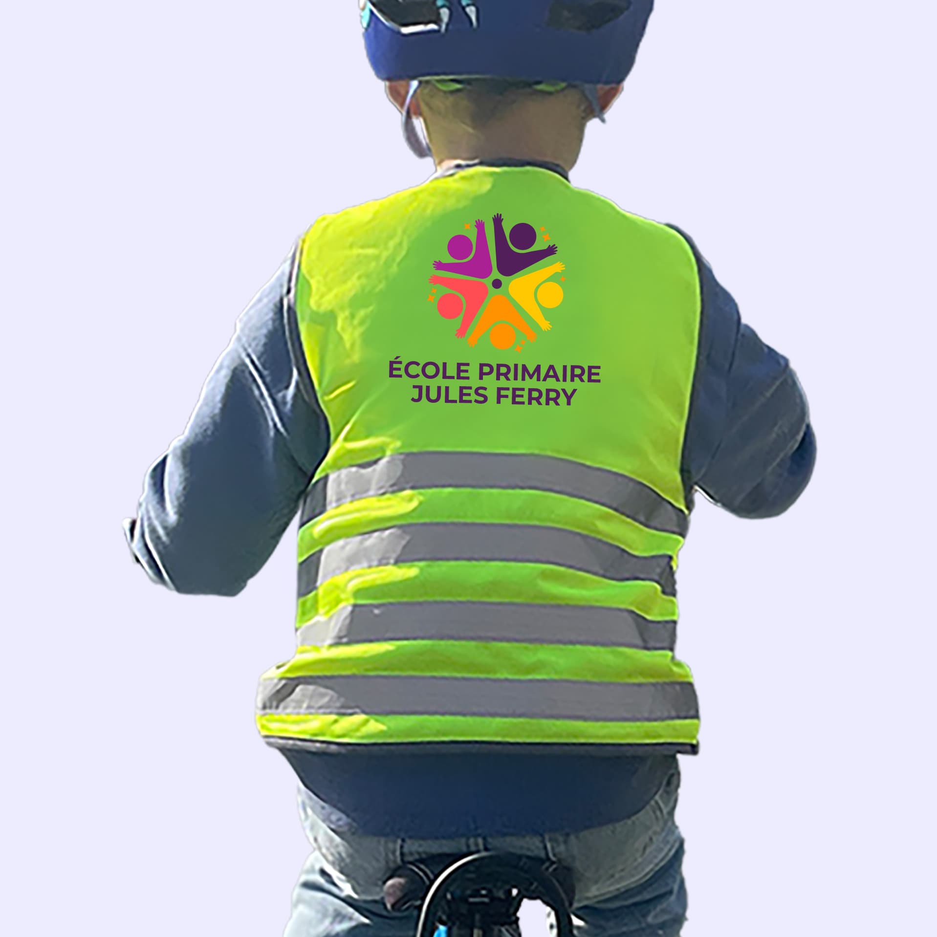 Gilet de sécurité sur-mesure pour enfant
