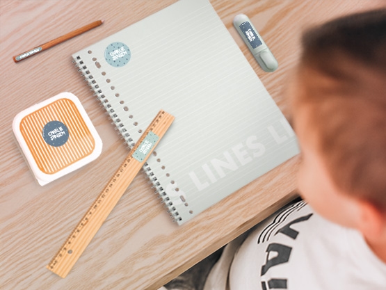 Pack d'Étiquettes Autocollantes pour Objets Tendance