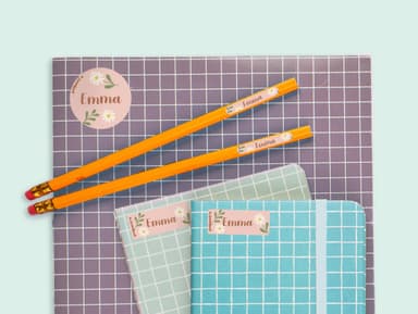 Pack d'Étiquettes Autocollantes pour Objets Tendance