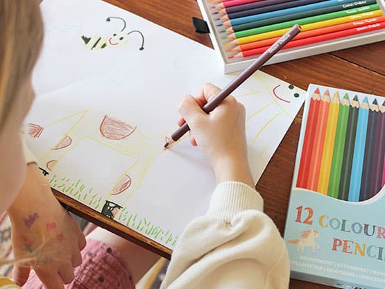 Crayons de couleur personnalisés