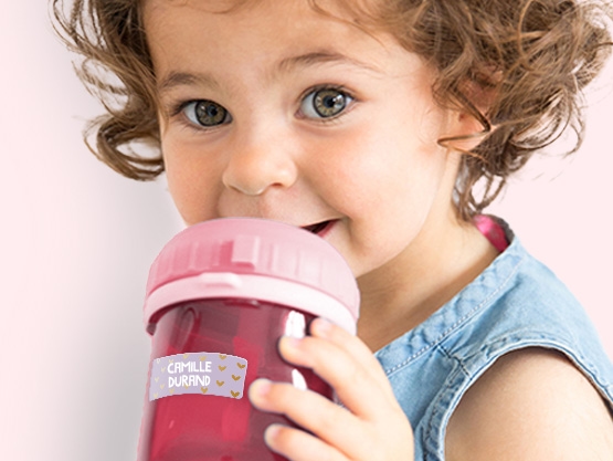 Petites Étiquettes Autocollantes – Design Doré