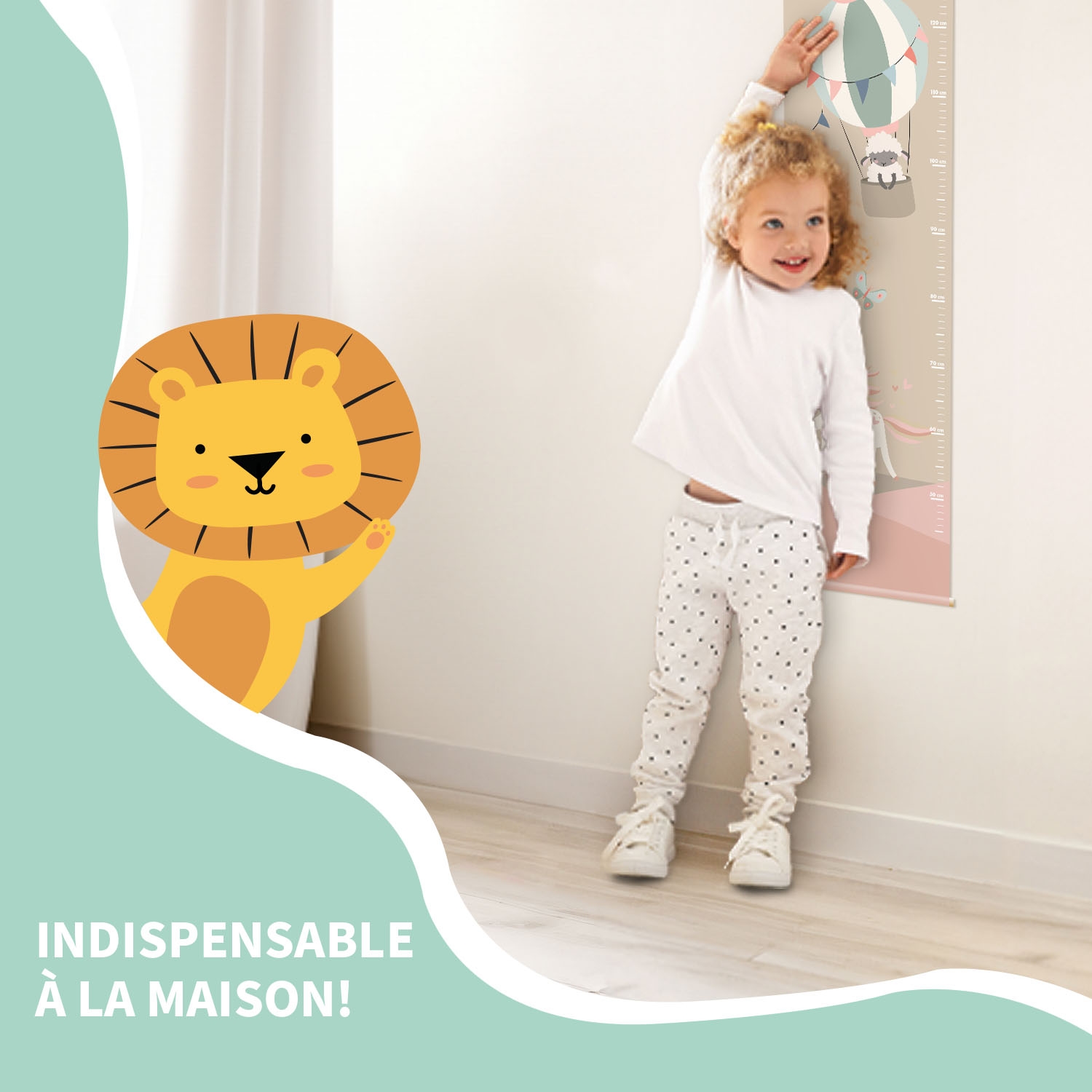 Toise personnalisée