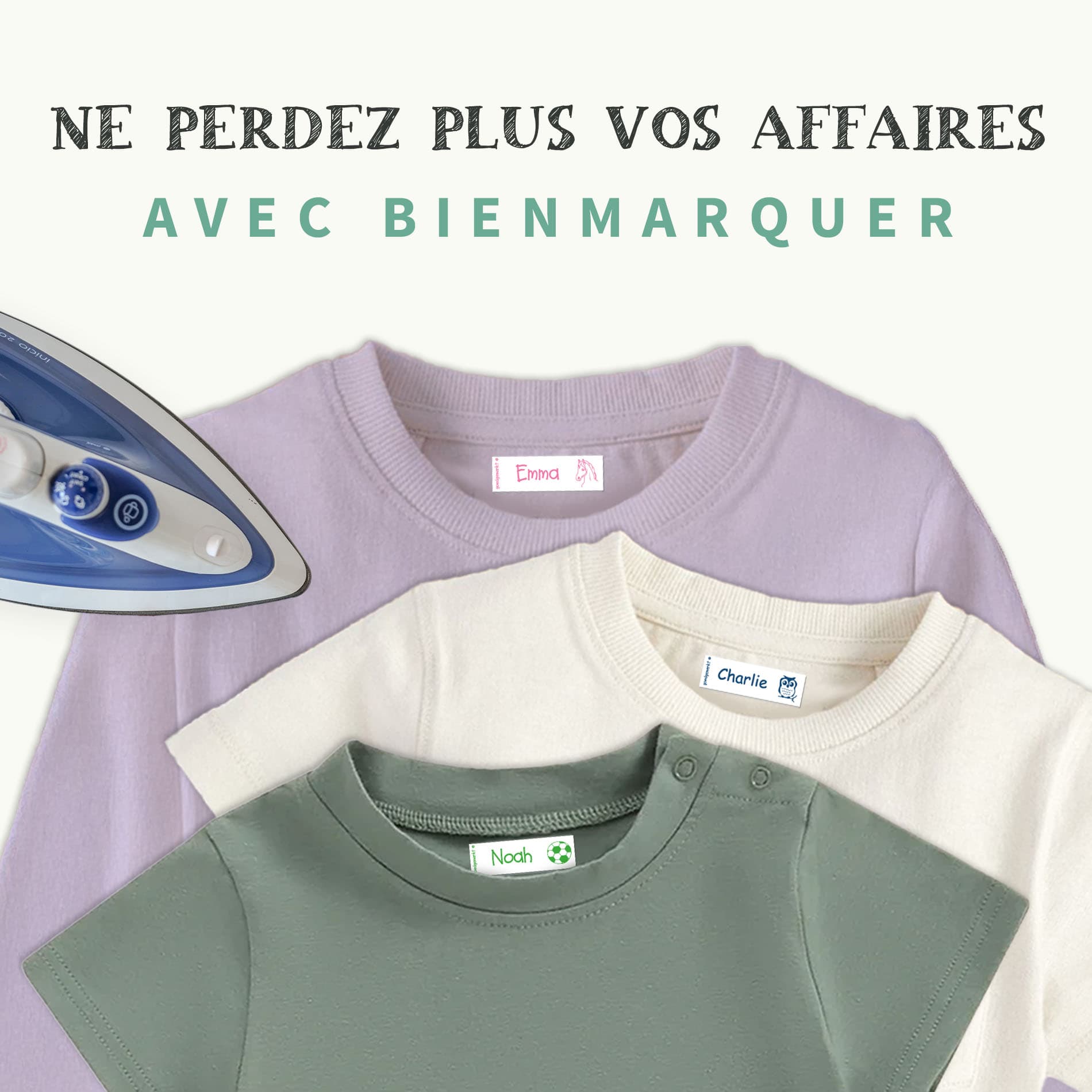 Étiquettes Thermocollantes