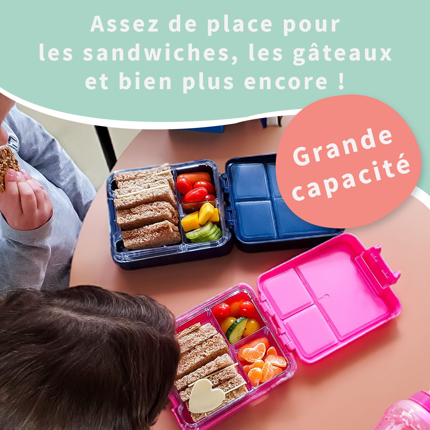 Boîte à Goûter Personnalisée Tendance